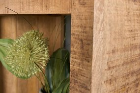 Raft deschis de perete sau separator camera IRON CRAFT 180x40cm Mango A-42375 VC