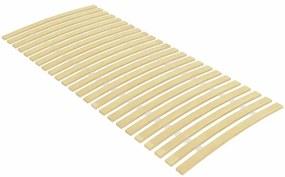 vidaXL Somieră de pat cu 24 de șipci 90x200 cm