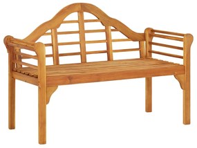 vidaXL Bancă de grădină, 125 cm, lemn masiv de acacia