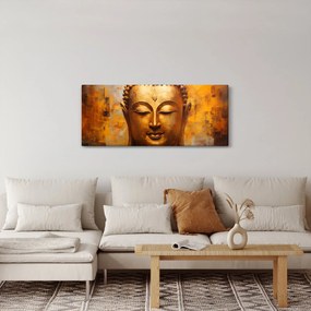 Tablou - Buddha, pictură în ulei (120x50 cm)