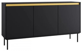 Dulap Gelean 3D (Negru + auriu) . 1105919