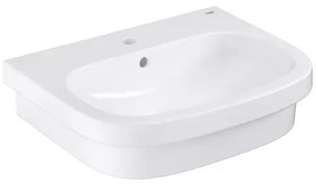 Lavoar pe blat Grohe Euro Ceramic alb Alpine White 60 cm