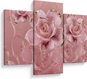 Tablou - Decor floral (90x60 cm)