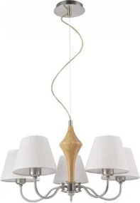Lustra moderna 5 becuri E27 FAUSTA 5 KL0079 Klausen