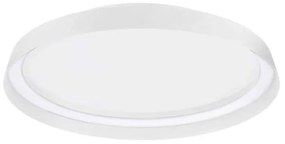 Plafoniera LED design modern circular ORMI alba D-45cm