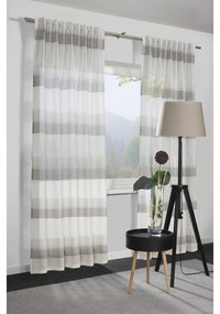 Perdea gri 245x140 cm Etamine - Gardinia