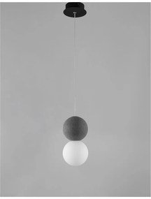 Pendul design modern ZERO, beton gri NVL-9704191