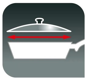 Capac din sticlă ø 28 cm – Tefal