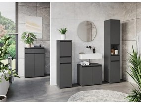 Set mobilă de baie gri antracit Lemont – Germania