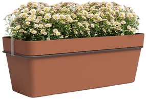 Jardinieră din plastic reciclat de agățat / de perete/cu sistem de auto-irigare 50 cm Capri – Artevasi