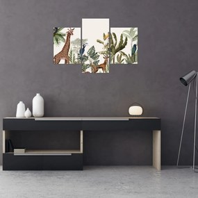 Tablou - Locuitorii africii (90x60 cm)