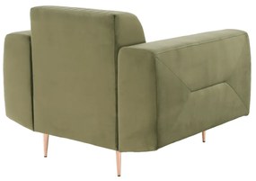 Fotoliu, verde/miere, LEXUS