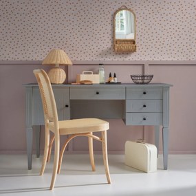 Birou elegant Ines gri L132 cm