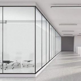 Autocolant mat pentru sticlă cu film protector Ambiance, înălțime 2 m