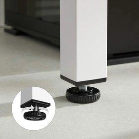 OFERTA Masa de dining alba TESSA 120x60 cm II. calitate