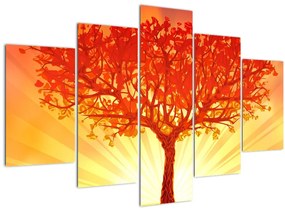 Tablou - Copac în lumina soarelui (150x105 cm)