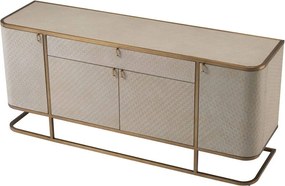 Dulap design LUX Napa Valley stejar albit 114778 HZ