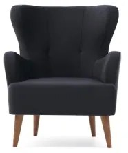 Fotoliu cu aripi NEKO antracit