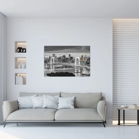 Tablou - Orașul mare cu turnul galben (90x60 cm)