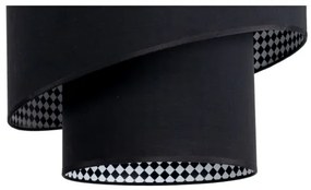 Lustră pe cablu LORI 1×E27/60W/230V neagră