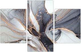 Tablou - Marmură gri (90x60 cm)