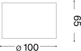 Spot LED SPIKE 1xGX53/9W/230V auriu Ideal Lux
