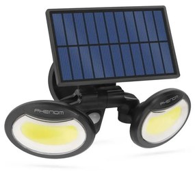 Proiector LED solar cu senzor 2xLED/4W/5V IP65
