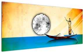 Tablou - Pictură străveche (120x50 cm)