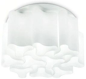 Plafoniera moderna design lux diametru 73,5cm, COMPO PL10 BIANCO 125510
