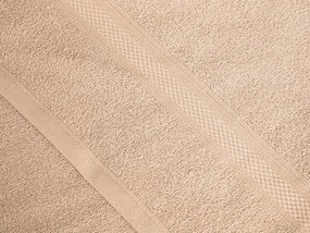Prosop CLARYSSE ELEGANCE 60x110 cm nisipiu, 100% bumbac