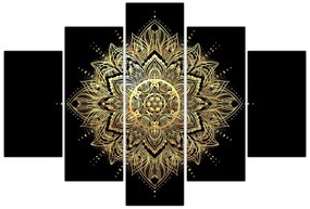 Tablou - Mandala bogăției (150x105 cm)