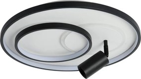 Brilagi - Plafonier LED dimabil UNITY LED/60W/230V + 1xGU10/3W alb/negru +cu telecomandă