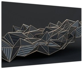 Tablou abstracției (90x60 cm)