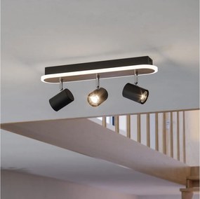 Eglo 901633 - Spot LED RIMBOCCHI, 20W/230V, maro/negru