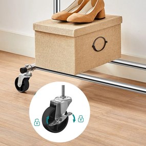 Suport de haine pe roți