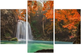 Tablou - Cascadă în Thailanda (90x60 cm)