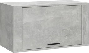 vidaXL Pantofar de perete, gri beton, 70x35x38 cm, lemn prelucrat