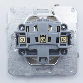 Priza simpla cu impamantare si protectie copii, 16A, IP20, Bronz, Panasonic Arkedia Slim \ Karre Plus