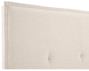 Tăblie de pat bej 180x120 cm Monica – Milo Casa