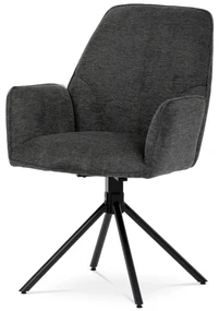 Set de scaune de sufragerie cu mecanism deîntoarcere HC-522 GREY2, 2 buc.