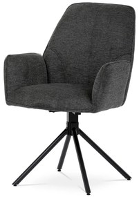Set de scaune de sufragerie cu mecanism deîntoarcere HC-522 GREY2, 2 buc.