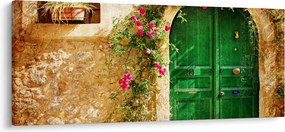 Tablou - Ușă veche (120x50 cm)