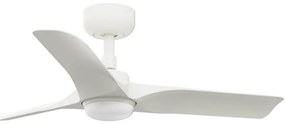 Ventilator LED dimabil FARO 33824-1TW HEY S LED/10W/230V 2700/4000/6000K alb + telecomandă