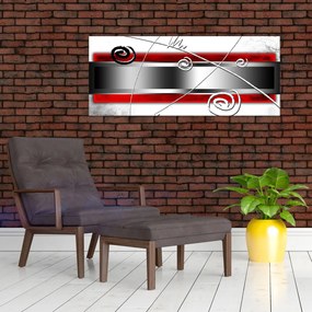 Tablou abstract (120x50 cm)