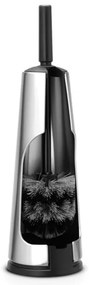 Perie pentru toaleta Brabantia ReNew 107870, 42 cm, Design discret, Inox mat