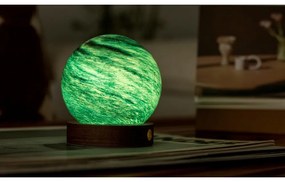 Decorațiune luminoasă maro închis/în culoare naturală închisă cu USB ø 8 cm Stellar Ocean – Gingko