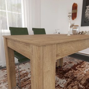 Masă de sufragerie Single Caucasian Oak