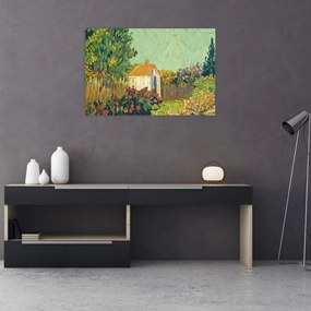 Tablou - Imitator of Vincent van Gogh, Landscape, reproducere (90x60 cm)