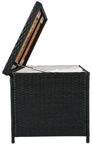 Cutie depozitare de grădină Bilius (negru + natural + crem). 1119465