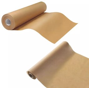 Hartie de copt Klausberg KB 7903, Rolă 20 m, 38 cm, -40 pana la 230°C, Utilizare universala, Neaderent, Maro